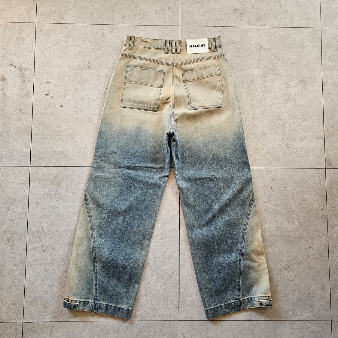 2 알렌느 왁스코팅진 팬츠 상품이미지1