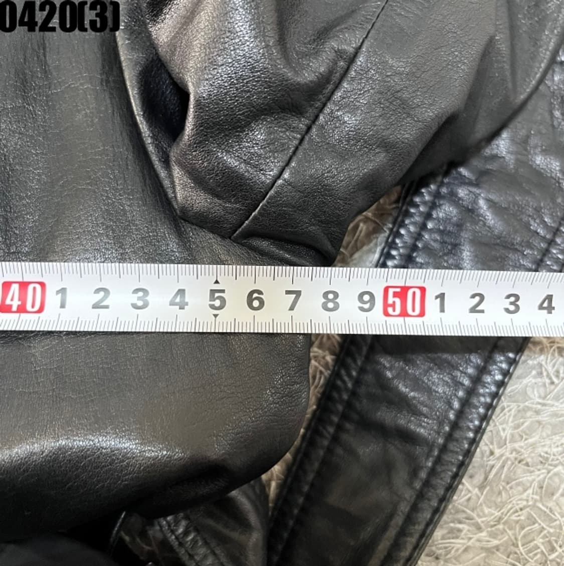 빈티지 레더 자켓 상품이미지5