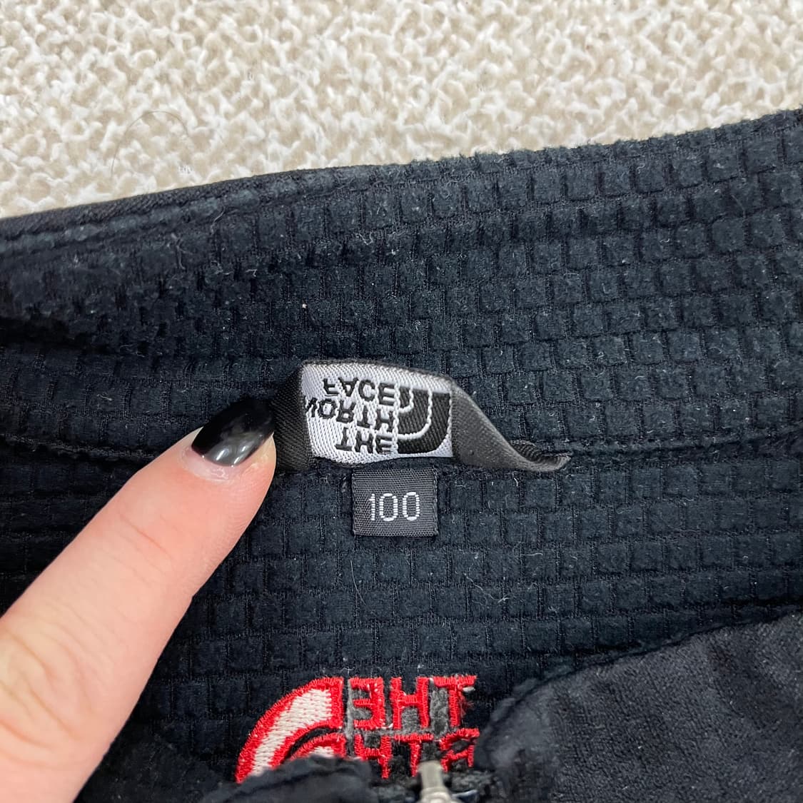 100 노스페이스 반집업 긴팔 티셔츠 0213M 상품이미지2