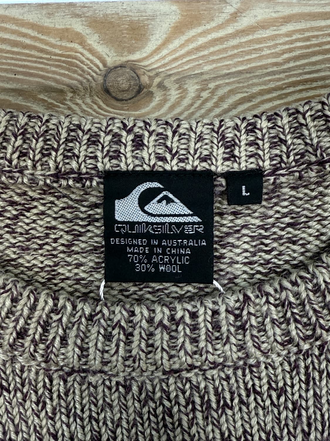 퀵실버 90‘s 아크릴 스웨터 상품이미지6