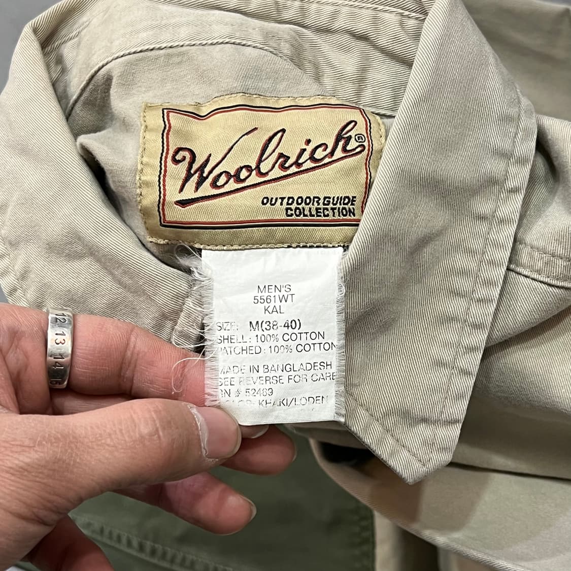  울리치 배색 워크 셔츠 y14969 상품이미지6