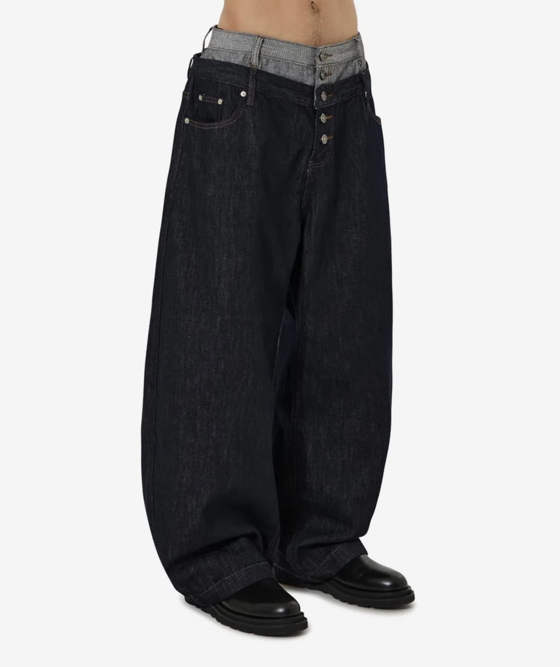 오와이 팬츠 인디고 s 상품이미지1