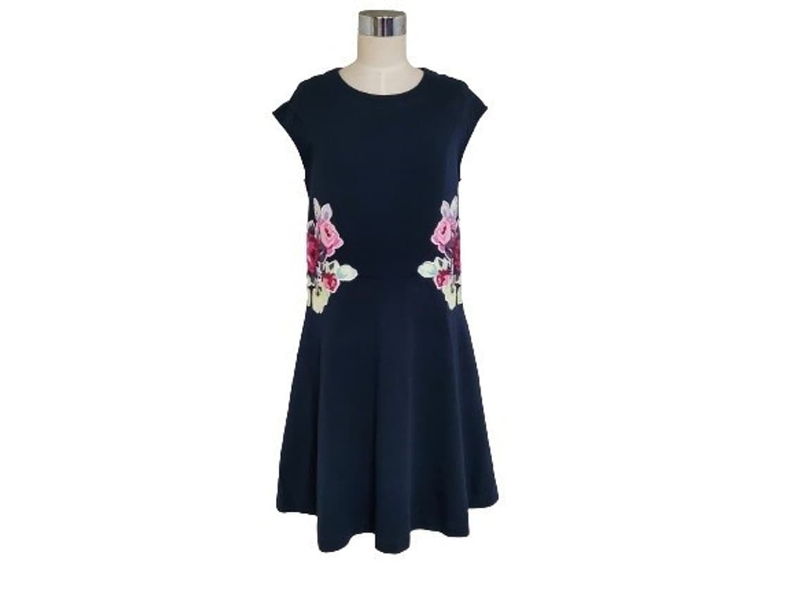 CARVEN 까르뱅 플라워자수 예쁜 스판원피스 M 상품이미지1