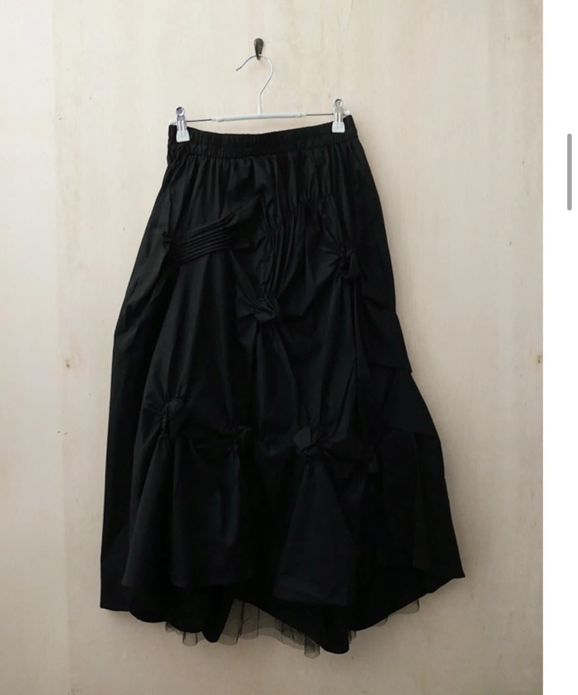 콜하그 cheu-meru skirt black  상품이미지2