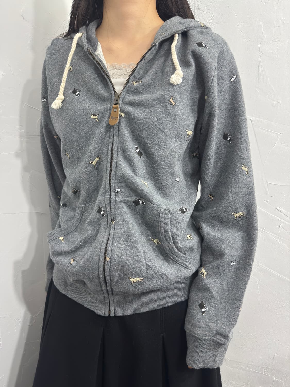 dog deft puppy hood zipup 상품이미지2