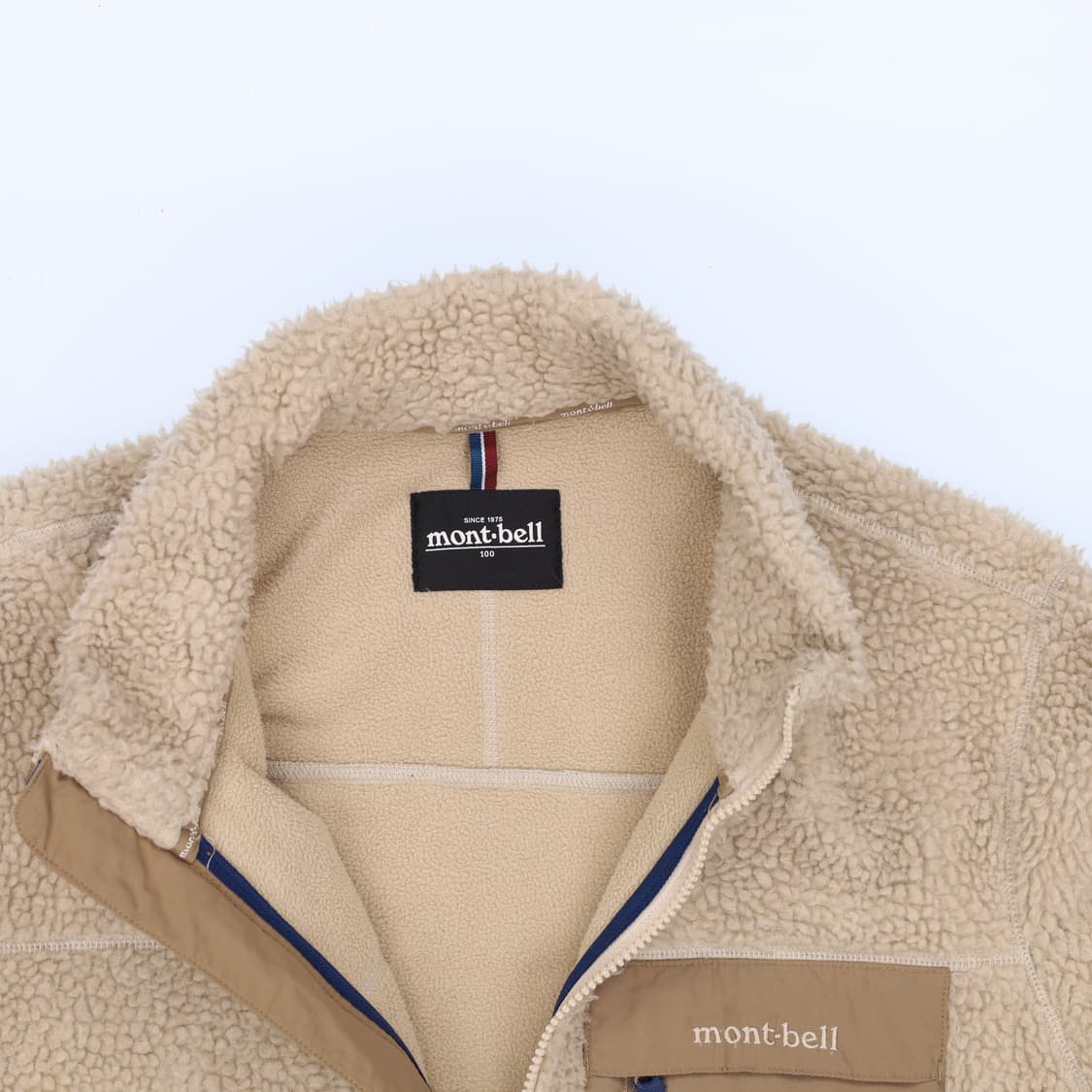[100] 몽벨 후리스 플리스 집업 저지 자켓 0115J 상품이미지3