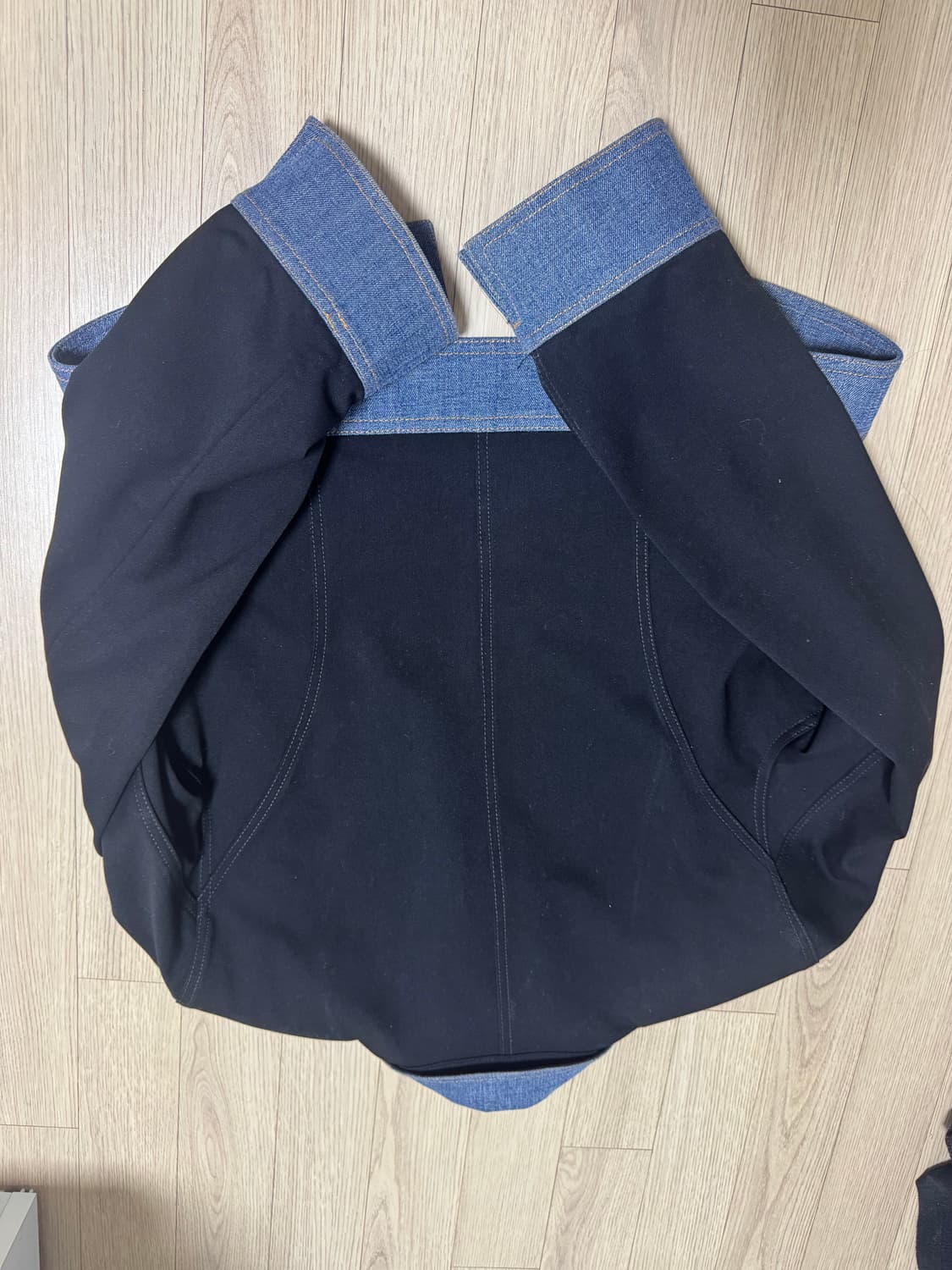 더오픈프로덕트 데님 하이브리드 자켓 2사이즈 상품이미지4