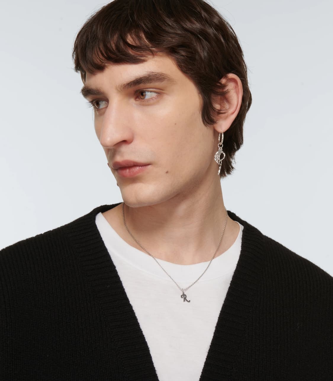 [OS]라프시몬스 R로고 실버플레이트 네클리스 목걸이 Raf Simons 상품이미지5