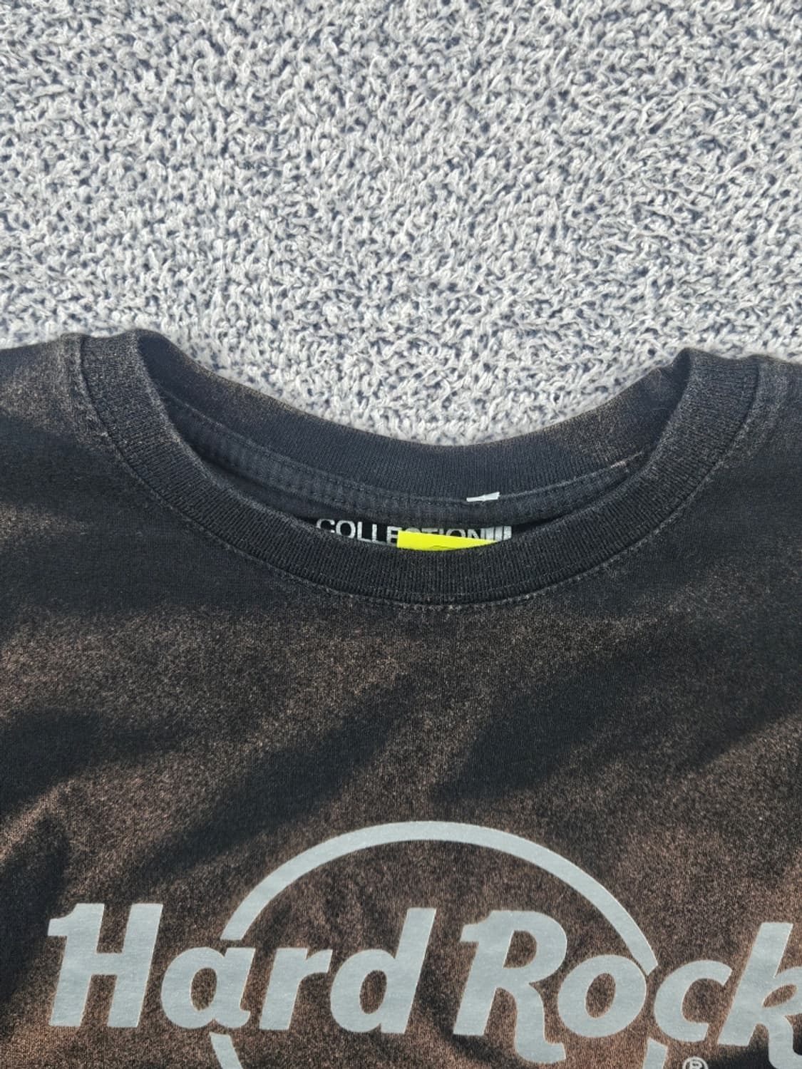 하드락카페 예루살렘 다잉워시드 커스텀 반팔 티셔츠 ( S )/ 11371 상품이미지5