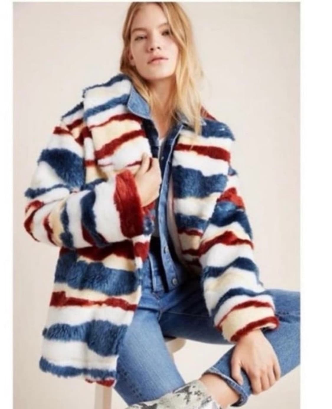 Anthropologie / 밍크 퍼 코트 상품이미지1