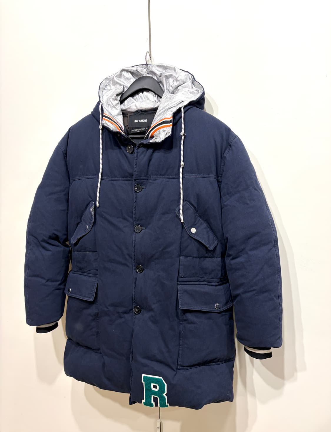라프시몬스 패치 다운필드 파카 상품이미지2