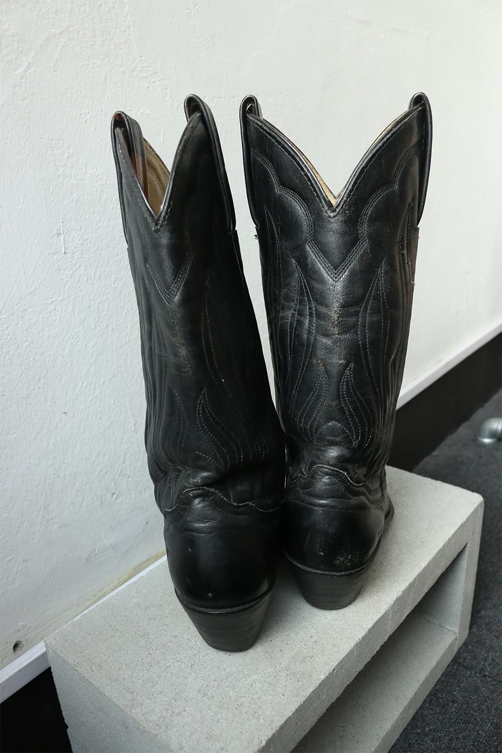 프라이 블랙 웨스턴 부츠 상품이미지8