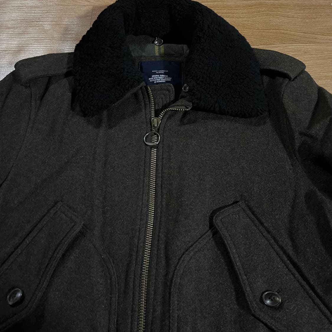 [100] 빈폴 헤링턴 시어링 자켓 상품이미지2