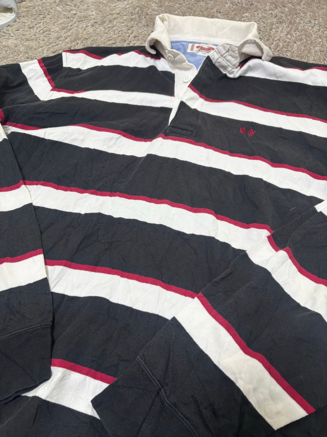 일본판 MCGREGOR 럭비긴팔 티셔츠 사이즈 100-105 상품이미지2