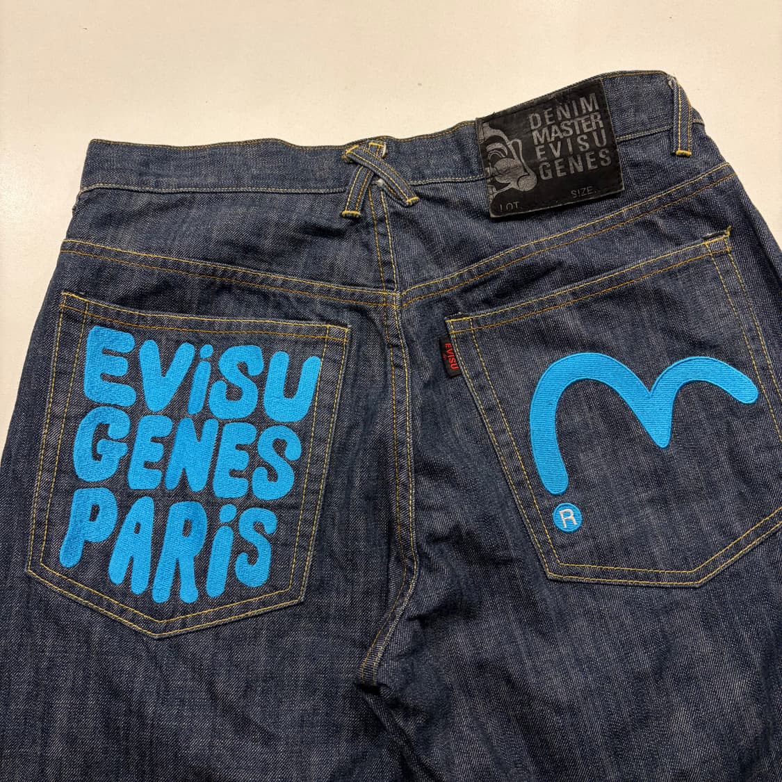 [30] EVISU 에비수 청바지 데님 팬츠 C72 상품이미지3