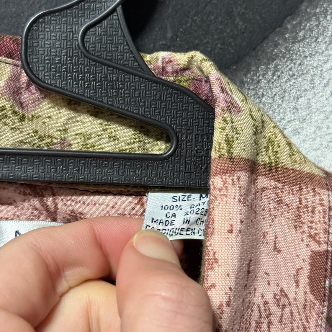 Ganni 가니 에스닉 풀 패턴 레이온 원 포켓 긴팔 셔츠 상품이미지6