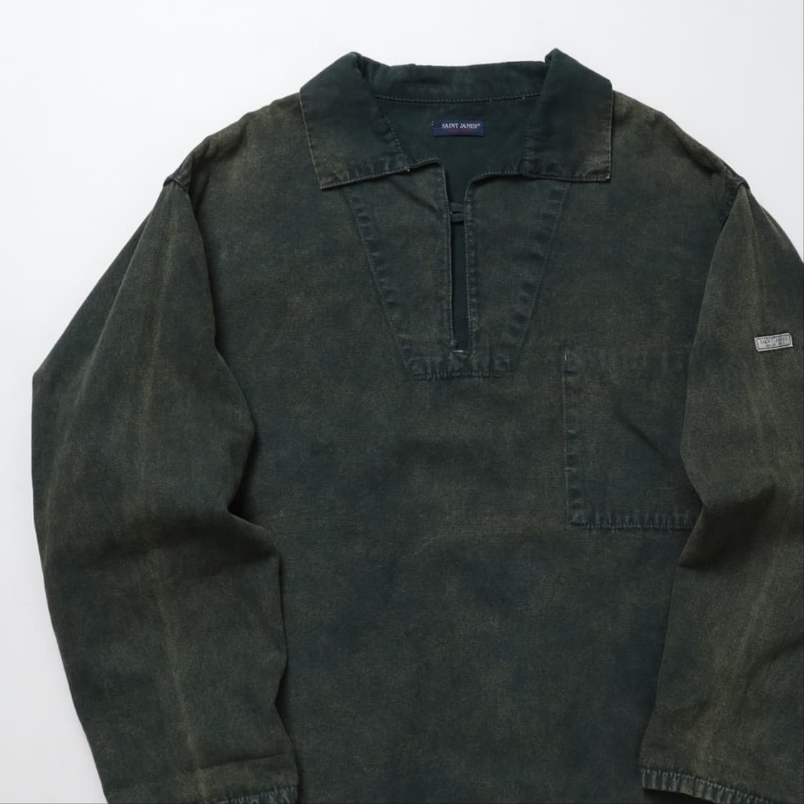 Saint James 페이딩 워싱 카라 롱슬리브   상품이미지2