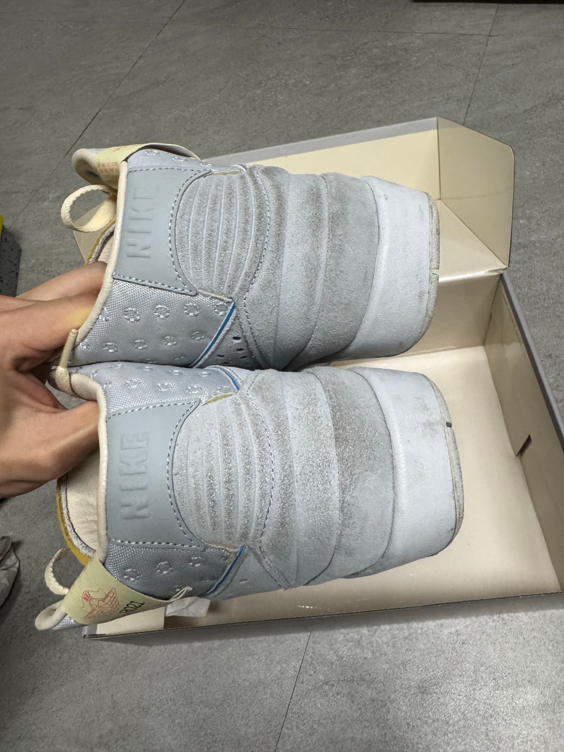 나이키 조던2 X 유니온 레트로 그레이 포그  상품이미지5