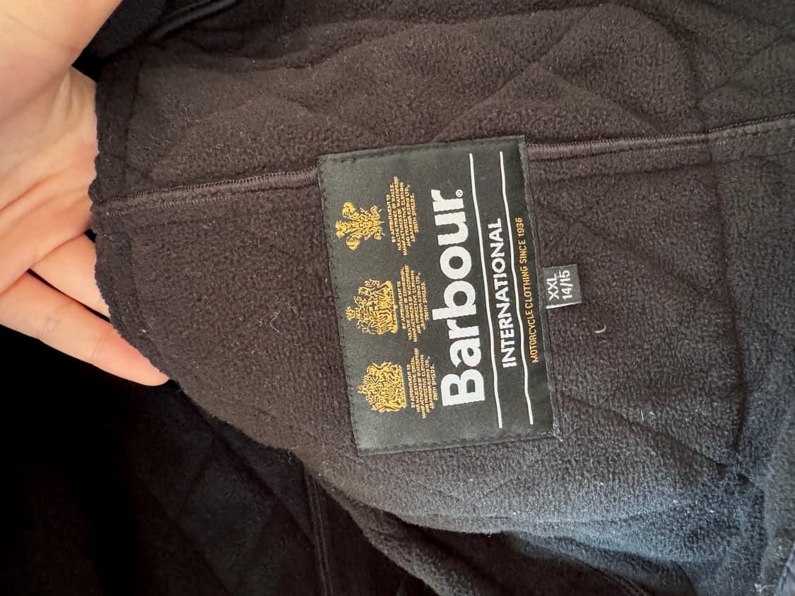 바버 인터내셔널 퀼팅 자켓 운포 상품이미지6