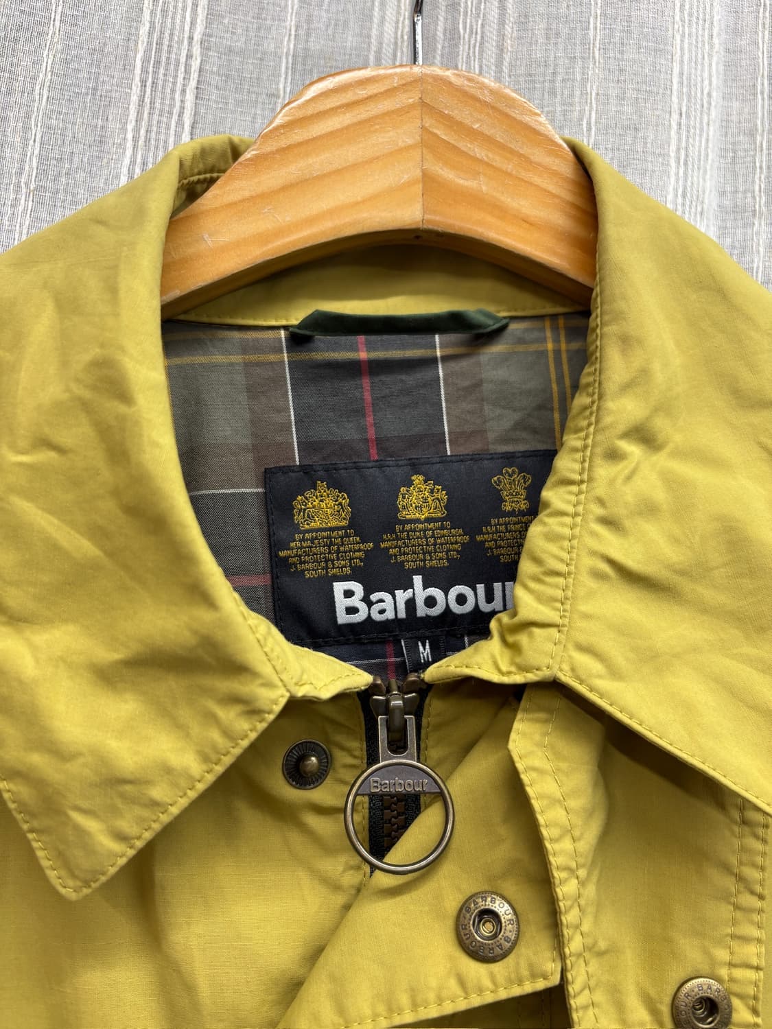 Barbour 바버 쏜힐 레인 자켓 상품이미지5