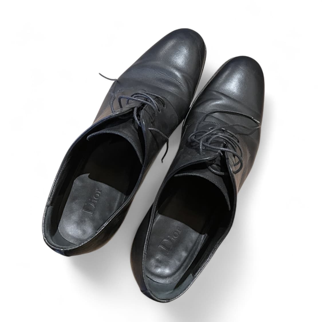 디올옴므 레더 플레인토 더비슈즈 상품이미지3