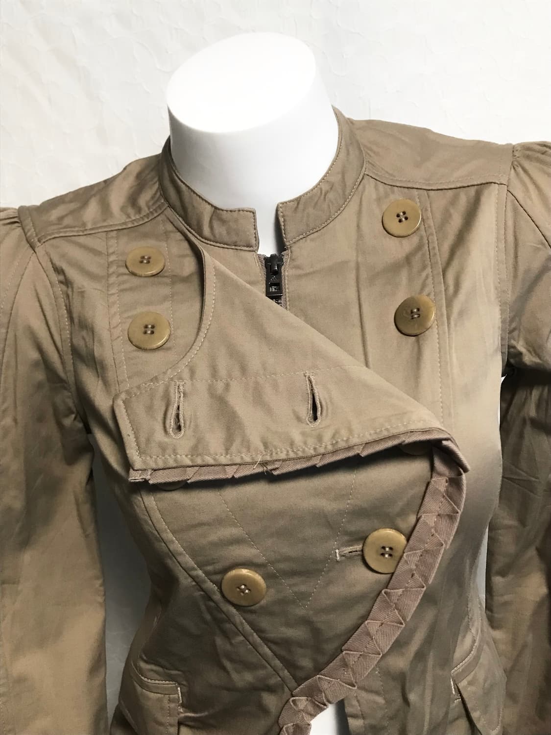 빈티지 아디다스x스텔라맥카트니 00s 아카이브 나폴레옹 버튼 자켓 상품이미지4