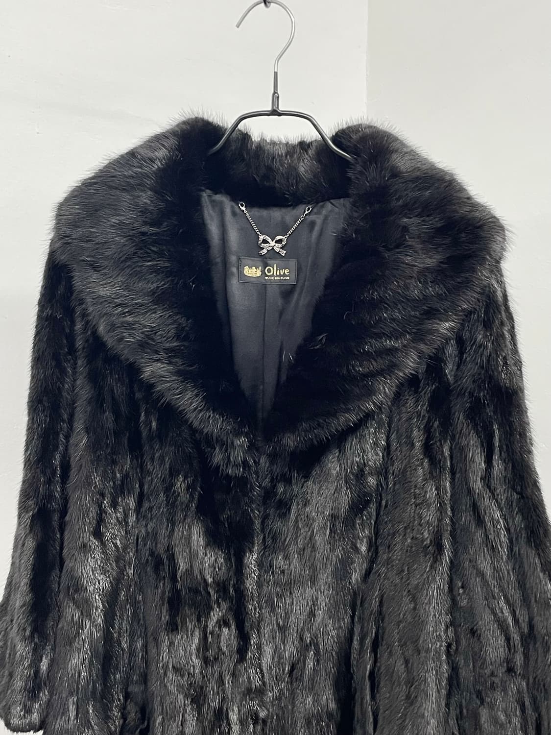 밍크 카라 퍼자켓 상품이미지4