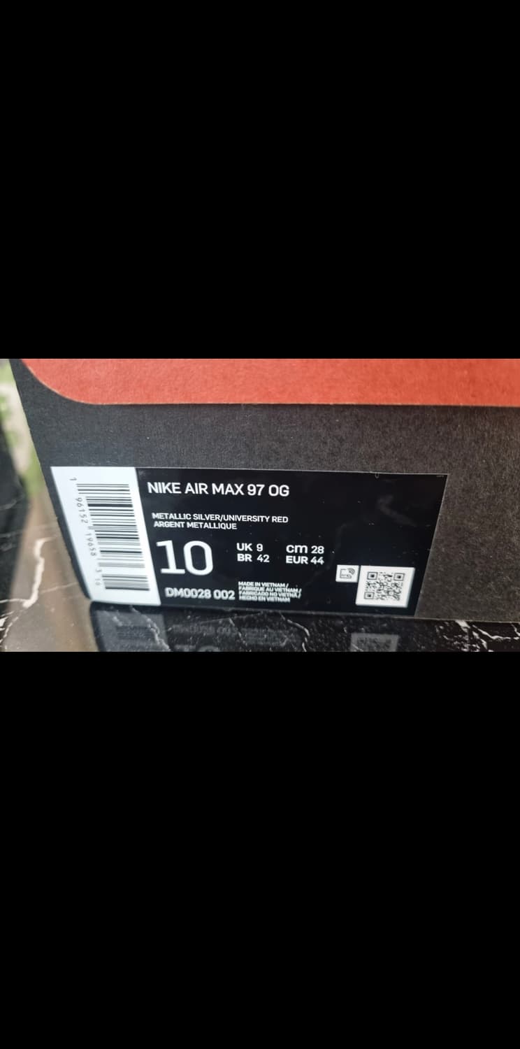 나이키 에어맥스 97 OG 실버불렛 상품이미지5