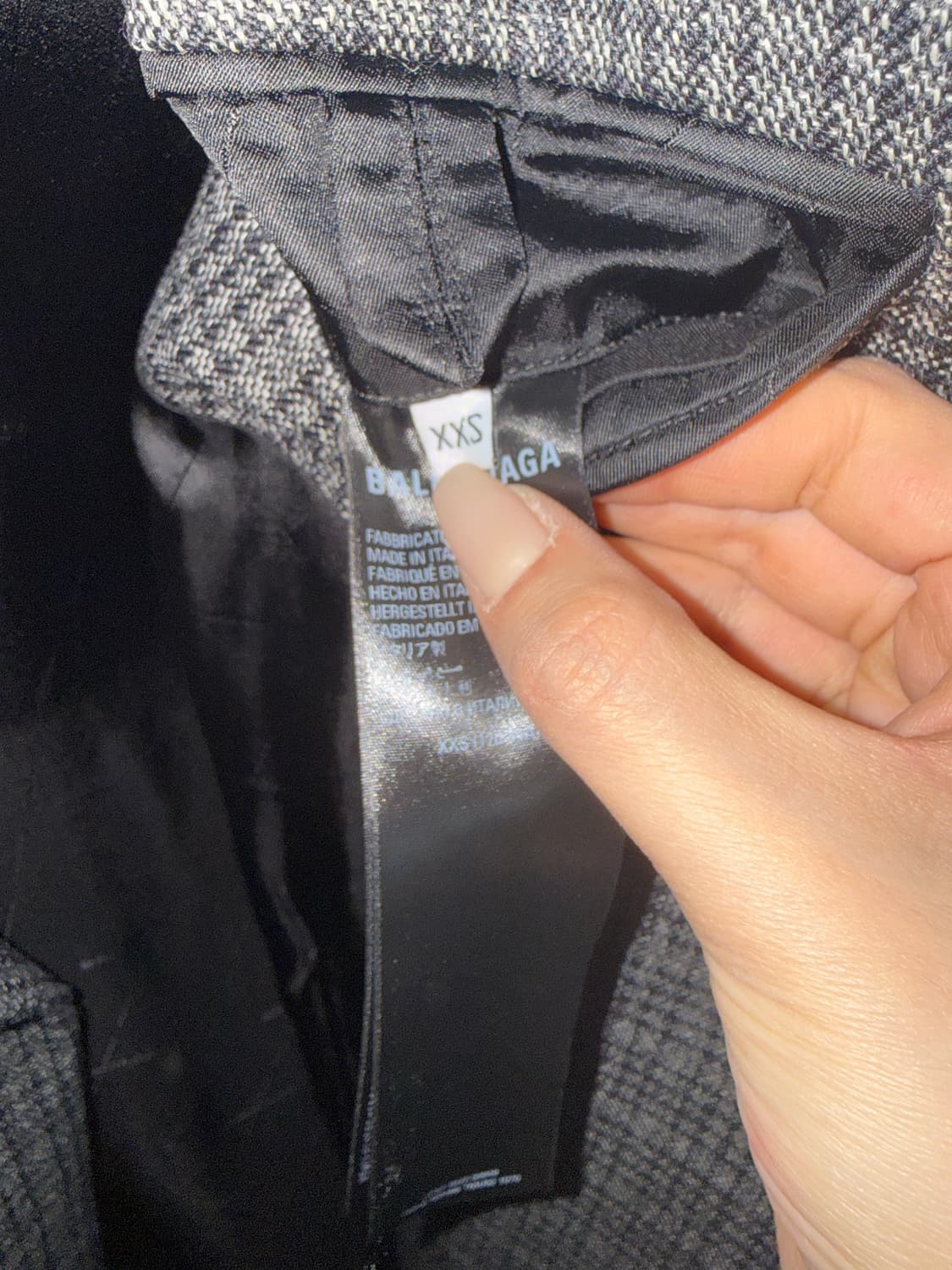 Balenciaga Hourglass Coat 상품이미지4