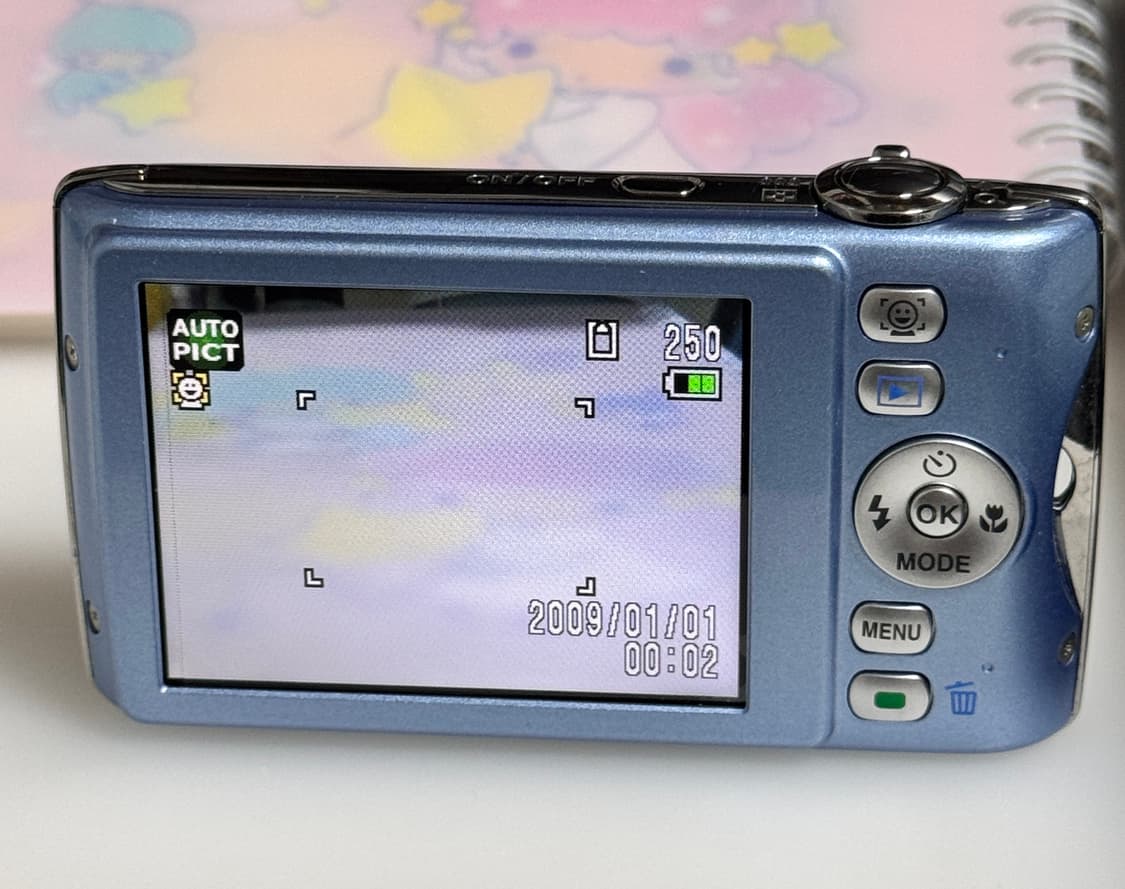 펜탁스 옵티오 p70 라이트 블루 상품이미지6