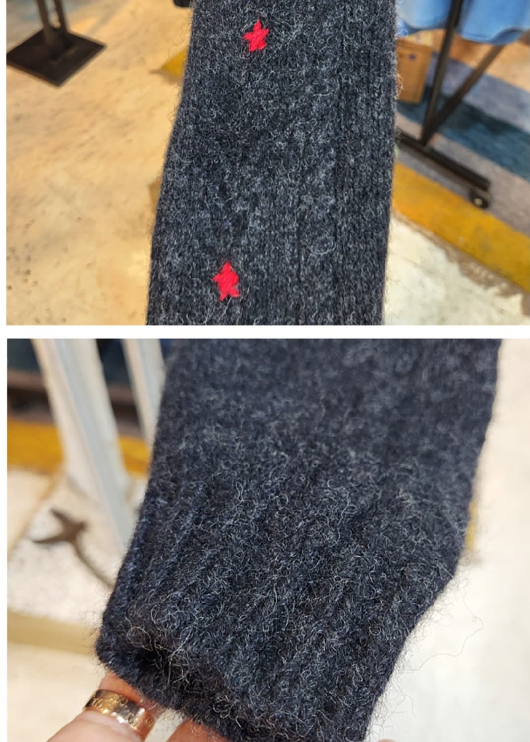 wool rich 울리치 울 챠콜 스웨터 상품이미지9