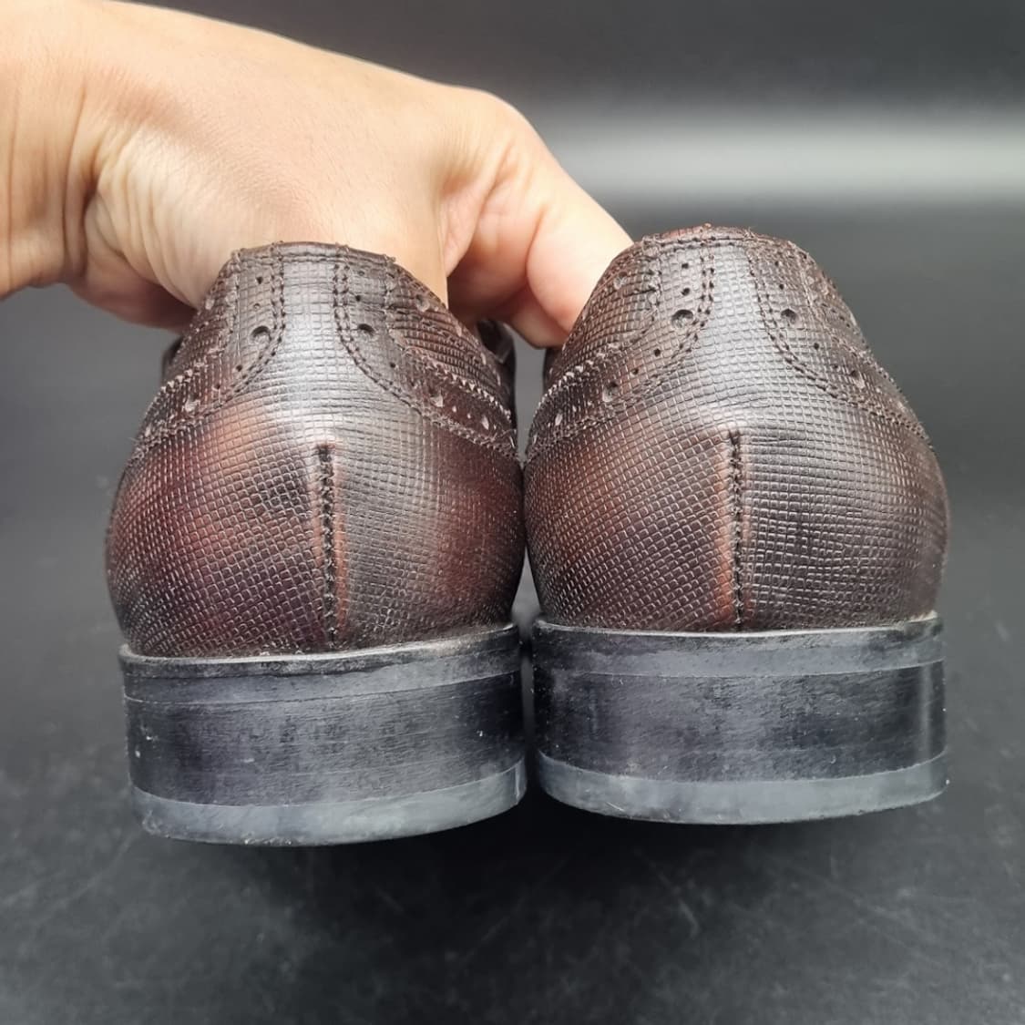 미소페 윙팁 남성구두255 상품이미지4