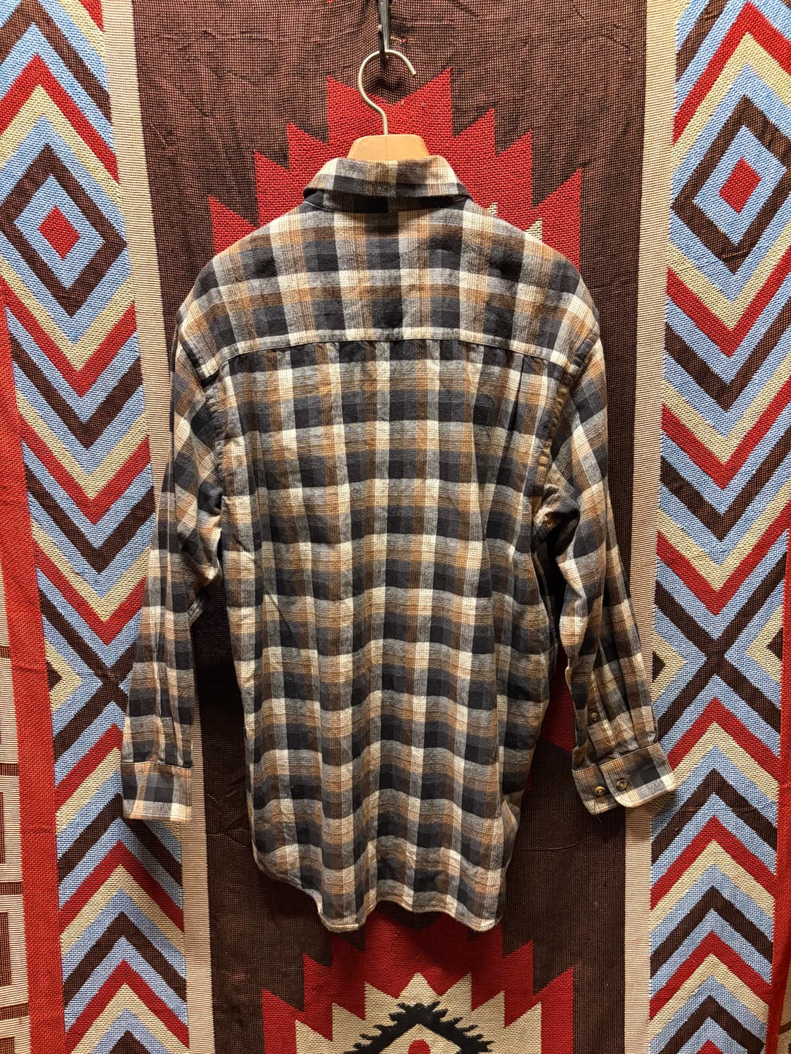 Ombre check shirt / 클래식 옴브레 체크셔츠 상품이미지3