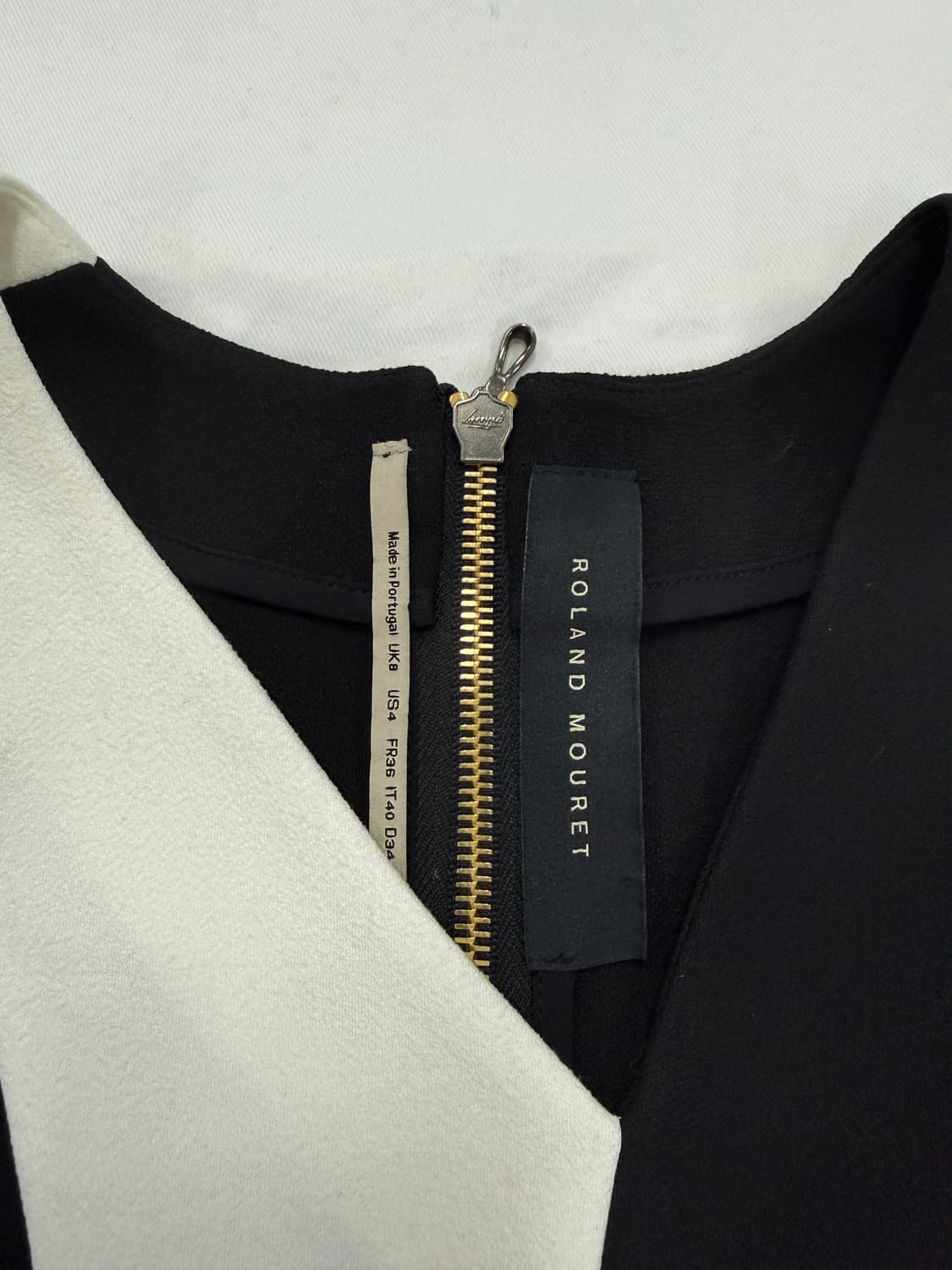 Roland Mouret 롤랑뮤레 배색 블라우스 상품이미지4