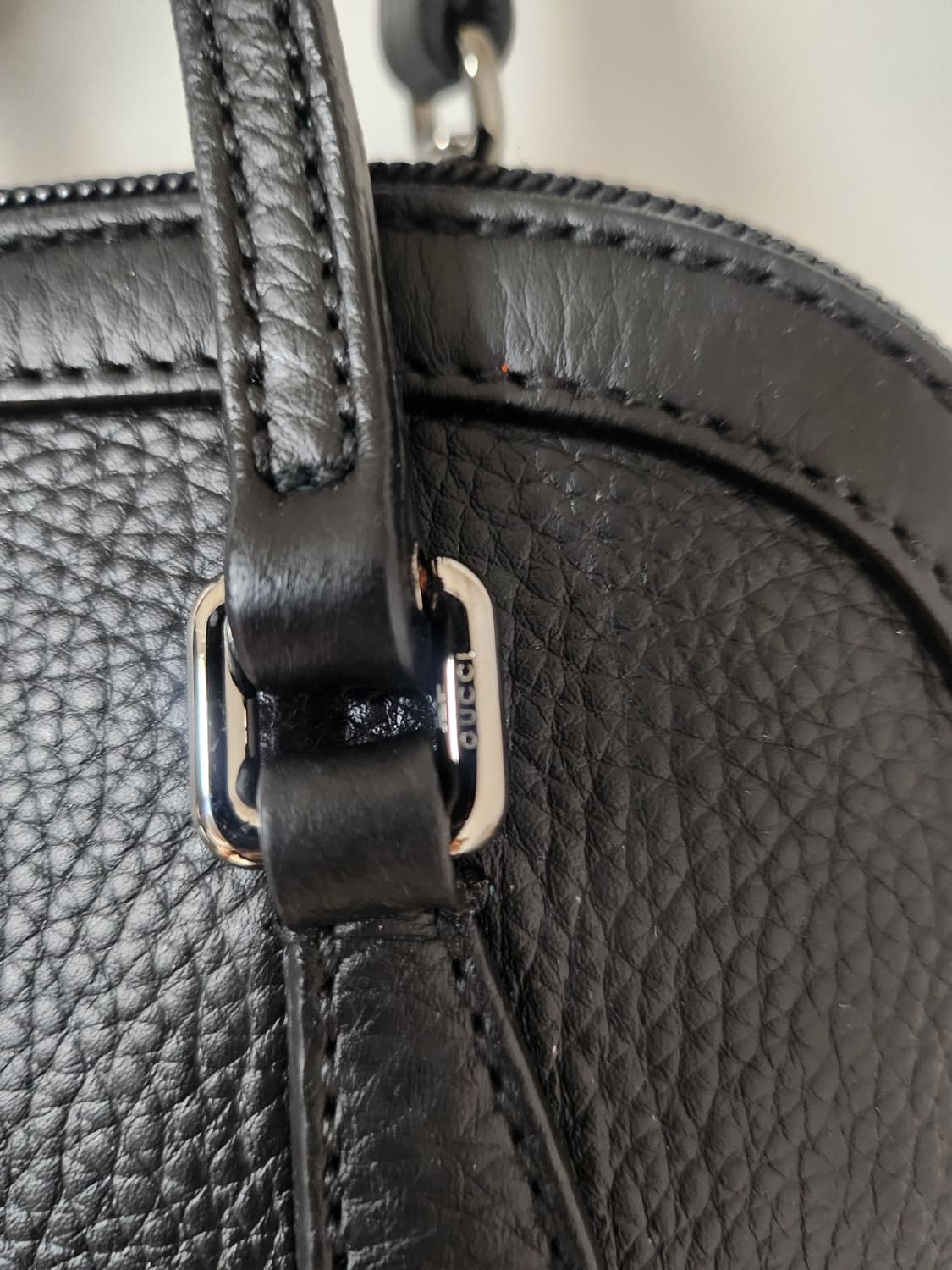 정품 구찌 마이크로시마 가죽 돔 2way백 상품이미지3