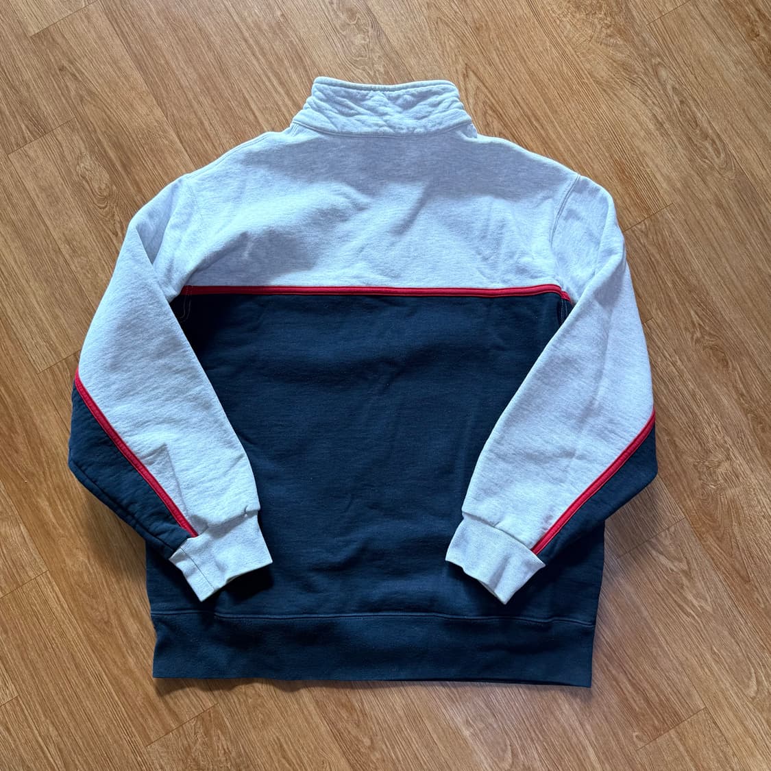 슈프림 투톤 하프집업 맨투맨 상품이미지3