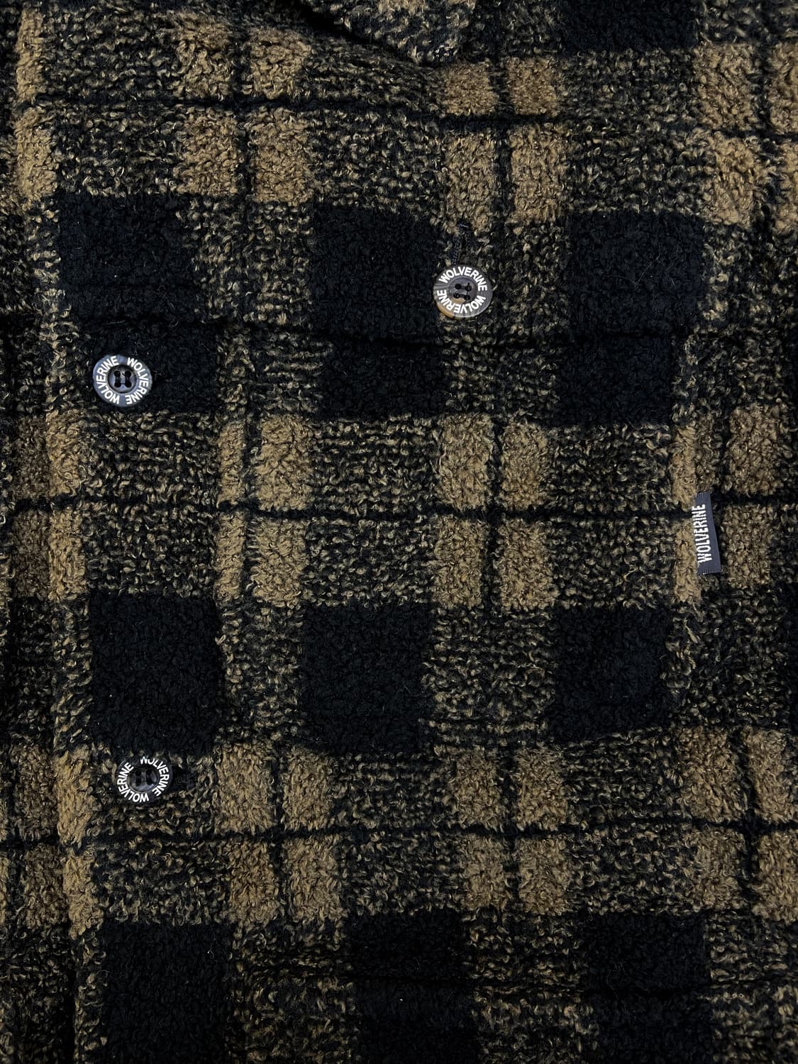 울버린 타탄 체크 자켓 상품이미지5