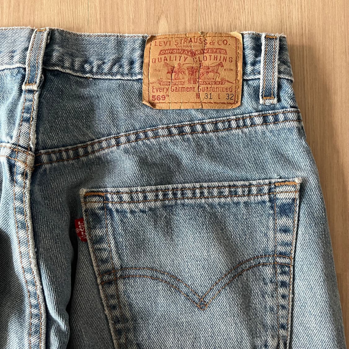 [31X32] 빈티지 리바이스 569 made in usa 상품이미지9