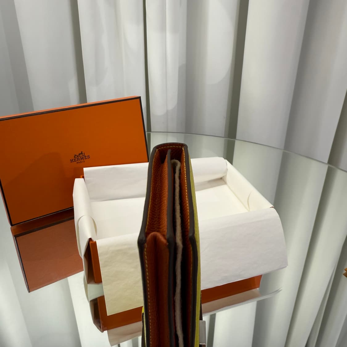 [스페셜오더] 에르메스 베안 은장 장지갑  상품이미지8