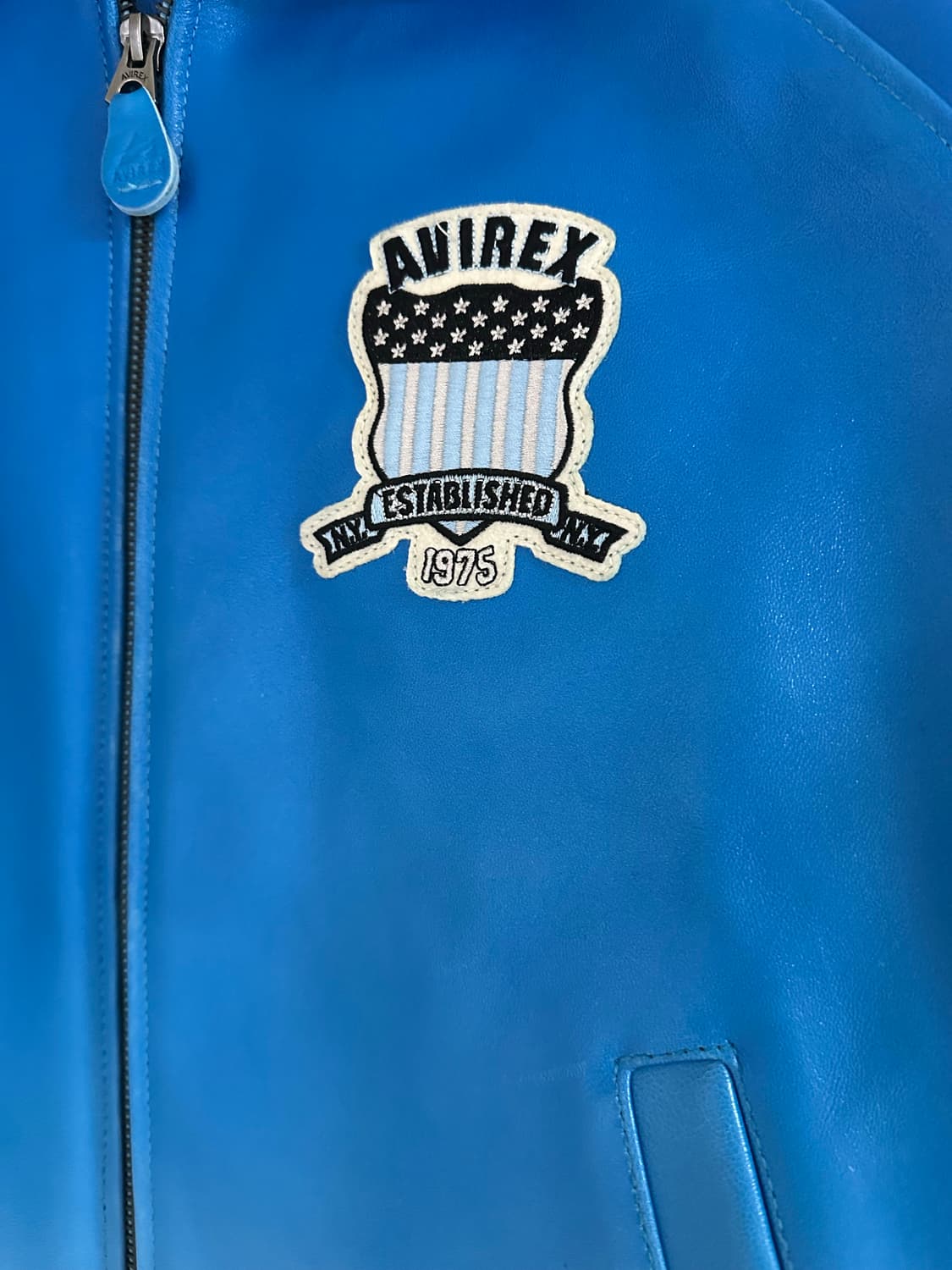 Avirex 한정판 클래식 양가죽 자켓 상품이미지3