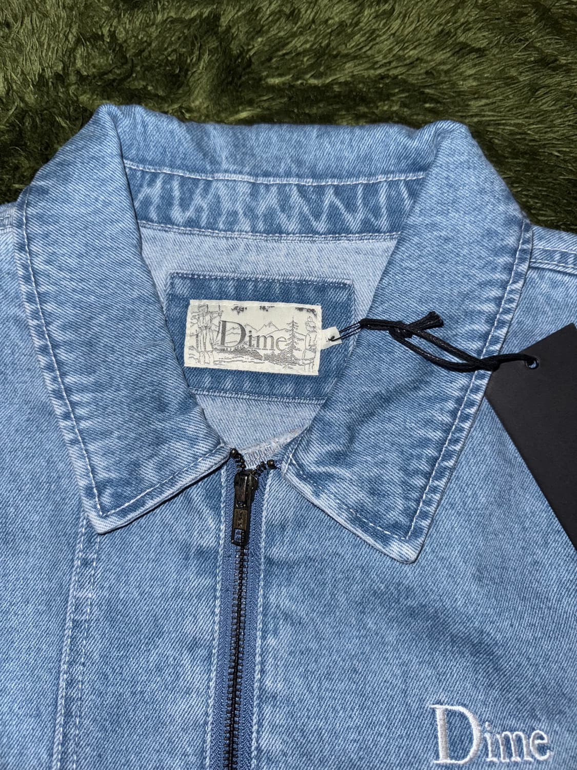 [L] DIME 다임 21SS 데님 초어 자켓 인디고 상품이미지3
