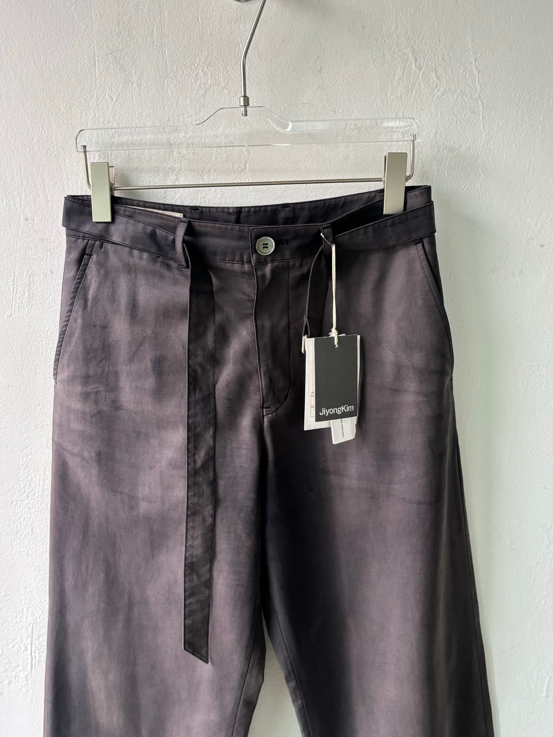 지용킴 썬페이딩 벨티드 트라우저 상품이미지10