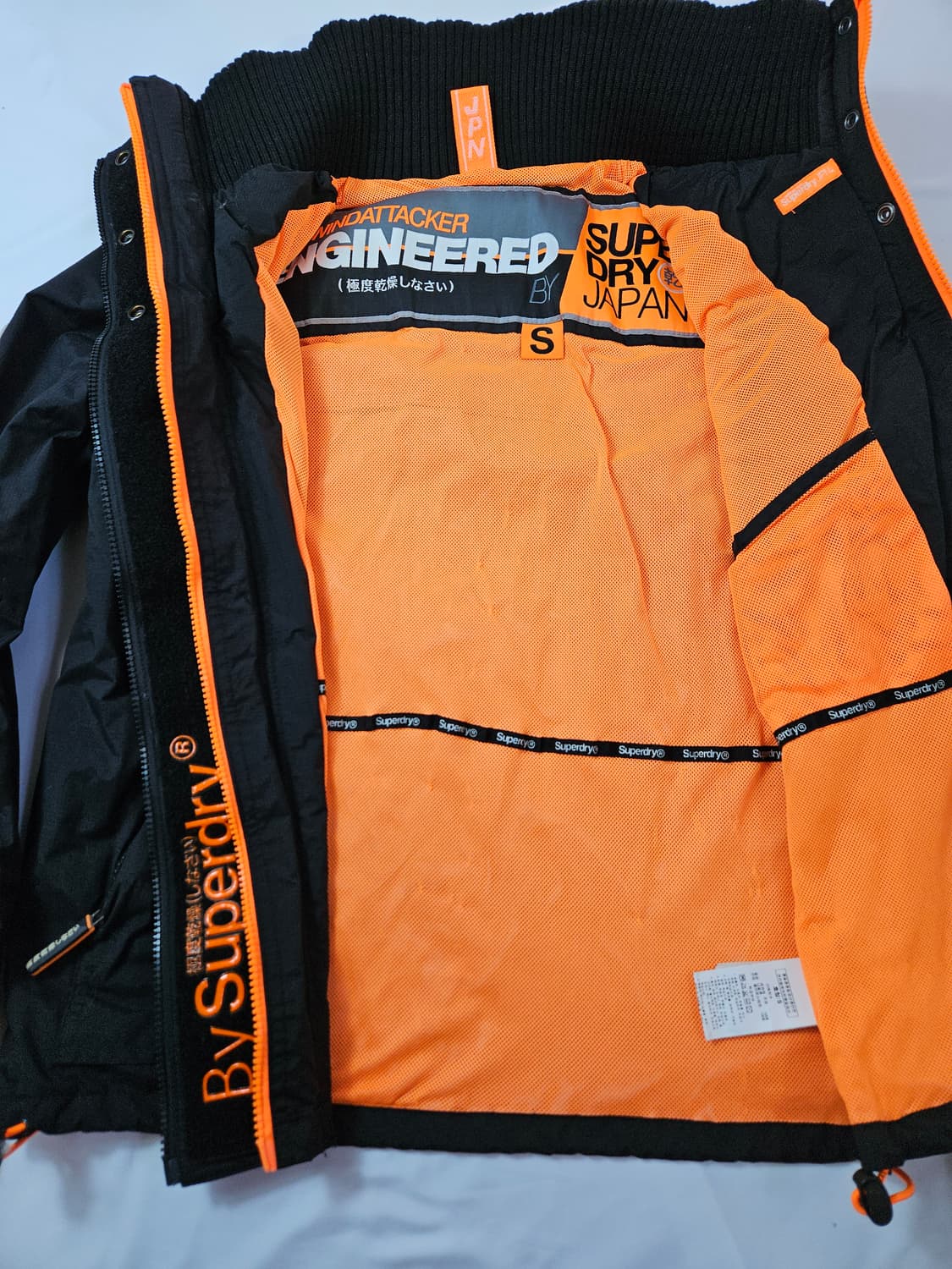 슈퍼드라이 일본 윈드어태커 고어텍스 바람막이 자켓 투웨이 95 상품이미지4