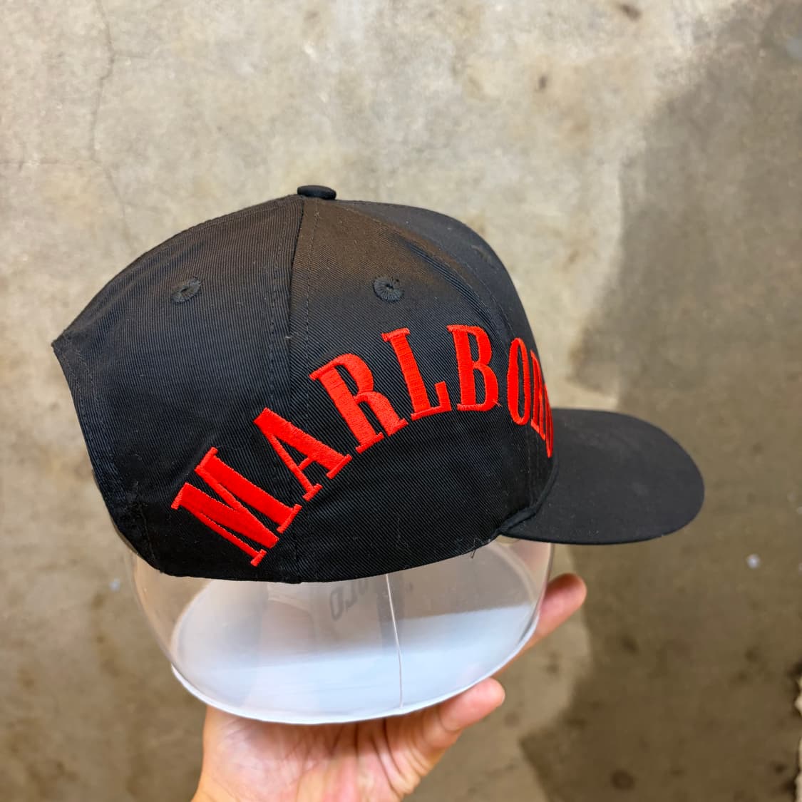 새상품 90s USA 빈티지 말보로 시가렛 볼캡 스냅백 모자 상품이미지2