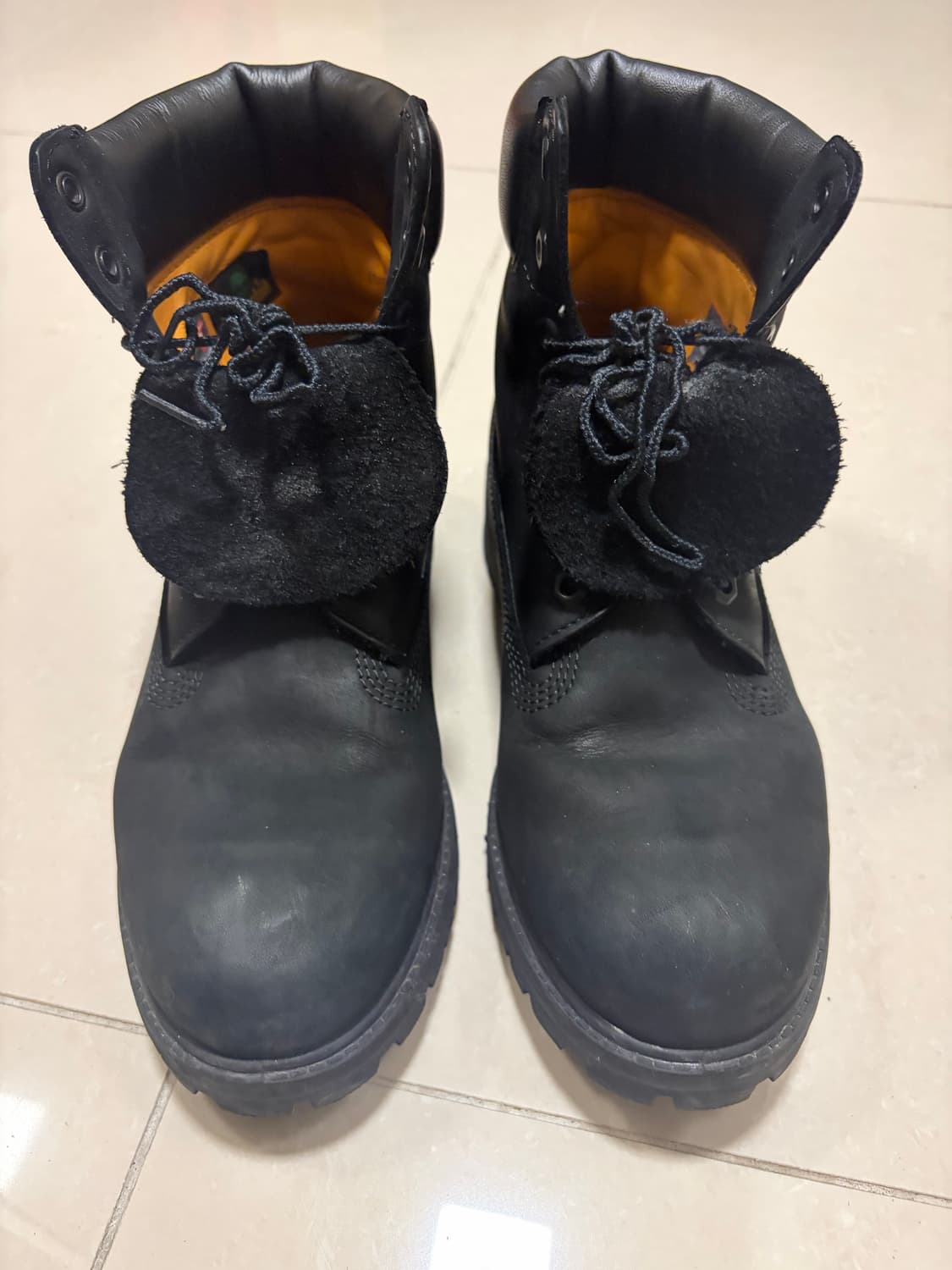 팀버랜드 6인치 부츠 블랙 상품이미지1