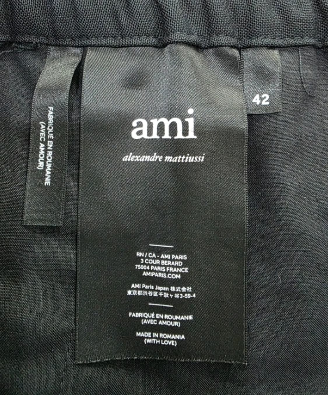 아미 AMI Alexandre Mattiussi 배기 바지 33.6 상품이미지5