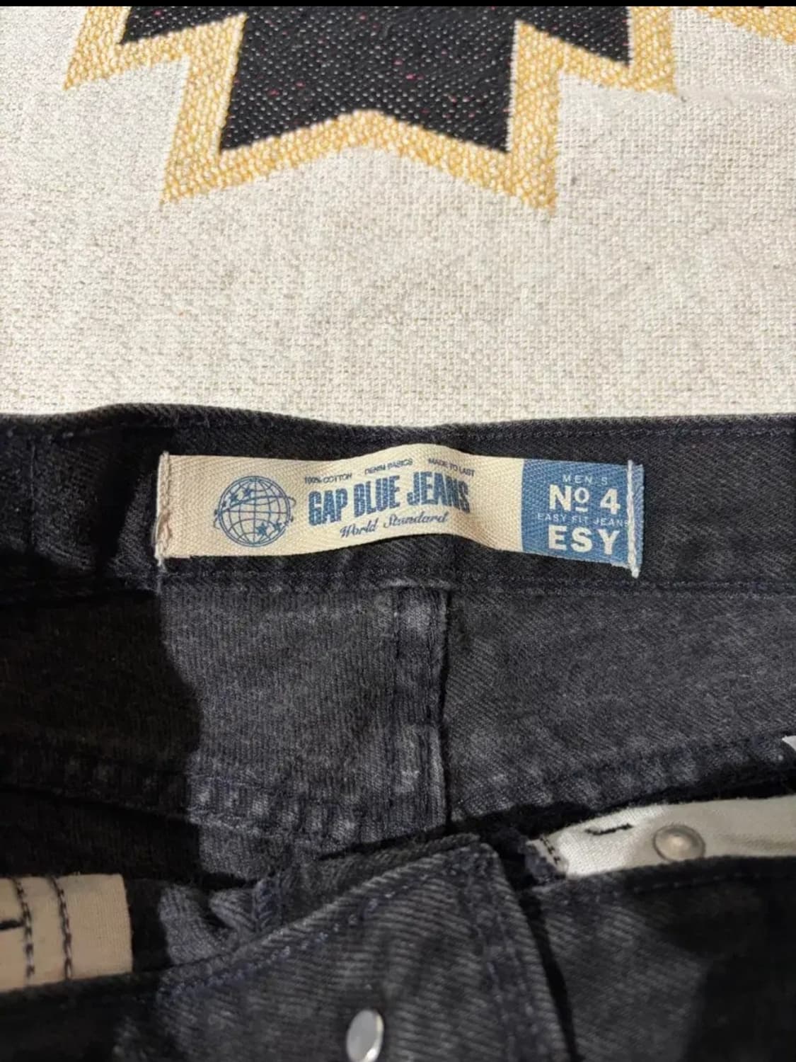 90S 올드갭 블랙데님 상품이미지3