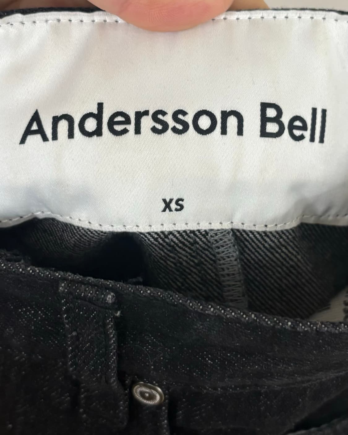 앤더슨벨 카리스 러프 라인 로우컷 진 상품이미지7