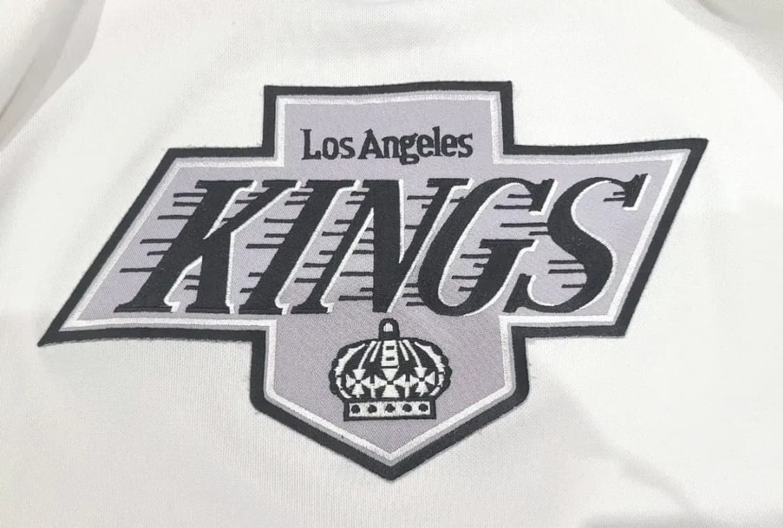 CCM LA KINGS 엘에이 킹즈 하키 져지 화이트 긴팔 상품이미지2