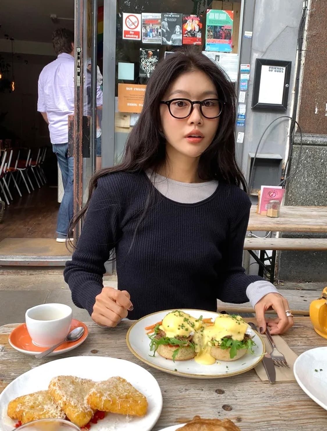 언더비 네이비골지니트 상품이미지3